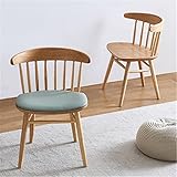 WanuigH Esstisch Stuhl Holz Esszimmerstuhl Einfache Esszimmerstuhl Liefert Home Hotel Cafe Chair Makeup Stuhl Hocker Back Chair Western Restandin Werkzeug 2 Set Minimalistische Dek