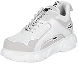 Buffalo Damen Corin Hohe Sneaker, Weiß (White 000), 38 EU