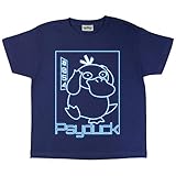 Pokemon Neon Psyduck Mädchen-T-Shirt Marine 116 | Geschenkidee für sie, Gamer Top