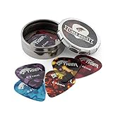 Tiger GAC14 10 Gitarrenplektren mit D