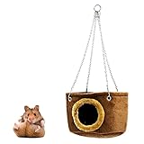 Haustierkäfig Hängematte Käfigzubehör Hamster zubehör - Käfig Hängendes Bett für Kleintiere mit Haken, Weiche und Warme Haustiere Käfig Kleintierebett, für Eichhörnchen, Chinchillas und H