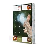 artboxONE Adventskalender mit Pralinen von Ferrero Rabbit Nature Photo Adventskalender N