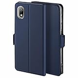 YATWIN Handyhülle für Huawei Y5 2019 Hülle Premium Leder Flip Case Schutzhülle für Huawei Y5 2019 / Honor 8S Handytasche, B