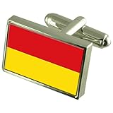 Select Gifts Paderborn Stadt Deutschland Fahne Manschettenknöp