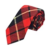 Krawatte Herren mit Lustigen Weihnachtsmotiven - Gewebte Binden Taschentuch Mode Muster Xmas Party Abend Festival Krawatten & Einstecktuch Set - Weihnachten kreatives Geschenk