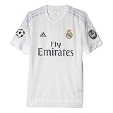 adidas Herren Ausweichtrikot Real H Jersey UCL Kurzarm Heimtrikot, White/Clear Grey, L