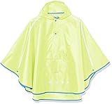 Playshoes Unisex Kinder Regenponcho faltbar Regenjacke, Neongelb 43, L