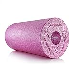 BODYMATE Faszienrolle Standard Mittel-Hart mit Gratis E-Book - Fuchsia-Pink 30x15