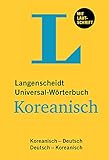 Langenscheidt Universal-Wörterbuch Koreanisch: Koreanisch-Deutsch / D