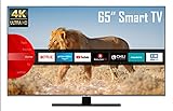 JVC LT-65VU8055 65 Zoll Fernseher (4K Ultra HD, HDR, Triple Tuner, Smart TV, Bluetooth, Works with Alexa) [Modelljahr 2021]