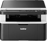 Brother DCP-1612W Kompaktes 3-in-1 Multifunktionsgerät (Laserdrucker, digitaler Kopierer, Farbscanner, 2.400 x 600 dpi, USB 2.0, WLAN) dunkelg