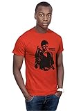 BIGTIME.de T-Shirt City Cobra Sylvester Stallone Kult Film Shirt E140 rot Gr. XL