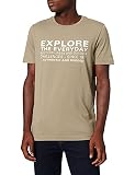 camel active Herren 4096466T06 T-Shirt, Khaki, XL