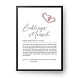 Postertech® Definitions Bild | Definition von Lieblingsmensch | freunde geschenke Überraschung Verlobungsgeschenk | Wörterbuch Definitionen | (Ohne Rahmen) (DIN A3, Lieblingsmensch)