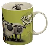 Shaun das Schaf Tasse Porzellan Tasse - grü