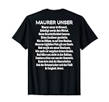 Herren Maurer Unser Gebet Maurer T-S