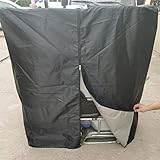 Wassertank Abdeckplane Abdeckung für 1000L IBC Tank Container, IBC Cover UV-Schutz Folie mit Lochauschnitt, Abdeckplane Schutzhülle für IBC Behälter, Regenwassertank Schutzplane Haub