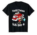 Kinder Kinder Feuerwehr Geburtstagsgeschenk Feuerwehrmann T-S