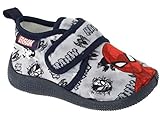 de fonseca Marvel Spider-Man Hausschuhe für Kinder, Modell Pescara I K791, grau, 22 EU