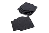 vhbw 5x Filter kompatibel mit Lunos Silvento Abluftgerät Lüftungsgerät Badlüfter - 191 x 166 mm - Ersetzt 2/FSI-R, 039 721 - (5er Pack) Zubehö