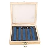 BINGFANG-W Drill Lathe-Drehwerkzeug, 5pcs Drehwerkzeug Hartmetall Weld Drehen Werkzeug-Set Werkzeugmaschinenteil (12x12mm) Lathe Zubehö