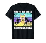 Einschulung 5.Klasse Lama Alpaka Grundschule Abschluss T-S