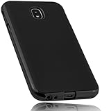 mumbi Hülle kompatibel mit Samsung Galaxy J3 2017 Handy Case Handyhülle, schw