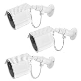 HOLACA Sicherheitshalterung für Arlo Ultra 4K/Arlo Ultra 2 Arlo Pro 3 mit Diebstahlschutzkette, Schutzgehäuse, extra Schutz für Arlo Kamera (3er-Pack, weiß)