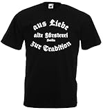 Berlin Herren T-Shirt alte Försterei Stadion Schwarz XL