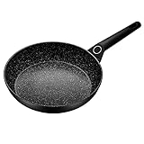 KTDT Maifan Steinpfanne 丨 Antihaftpfanne 丨 Maifan Stone 28 cm Haushaltsbratpfanne mit weniger öligem Rauch 丨 Antihaftbeschichtung für Gas-Induktionskochfeld 丨 weniger öliger R