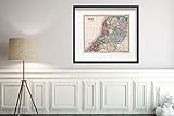 1832 Karte: Weltatlas Holland Niederlande | Vintage Fine Art Reproduktion | Größe: 20 x 24