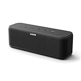 Anker SoundCore Boost 20W Bluetooth Lautsprecher mit BassUp Technologie. IPX5 Wasserfest, verwendbar als Zusatzakku, 20m Reichweite, Hervorragender Klang & Bass (Generalüberholt)