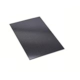 SOFIALXC Carbonfaserplatte 100% Carbonplatte Laminatplatte Platte Twill Mattes Finish für CNC-bearbeitete Teile,250x300mm,3