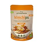 Kimchips - Gemüsechips aus fermentiertem und gedörrtem Bio- Gemüse. Der Snack für dein Mikrobiom. Reich an wertvollen Ballaststoffen - von Natur aus fettarm (Rübengold)
