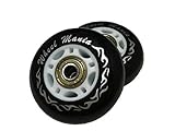 Ripstik Wheels by WM VeryHard 95A rollenbrett, 68 mm Inline (schwarz/weiÃŸ)