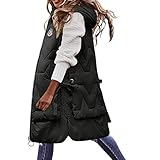 XTBFOOJ Damen Pullover v Ausschnitt Pulli Decke jacken Herbst Damen Winter Mantel für Frauen Damen Sweatjacke mit Kapuze Vintage Damen Damen Bluse Langarm Bluse Damen teddymantel D