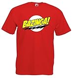 Bazinga The Big Bang Theory T-Shirt von S-XXL