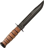 Ka-Bar Unisex – Erwachsene Kampfmesser, Silber, one S