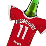 BAYERN Trikot-Kühler Geschenk-Box Fanartikel FUSSBALL-GOTT | Home Trikot Überraschung | Passend für FC Bayern München-Fanartikel | Mann Freund Bruder Weihnachten Wichteln Trikotkühler by MYFANSHIRT