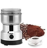 Amazon Brand Multifunktions-Zerkleinerungsmaschine,220 V elektrische Getreidemühle,Kaffeemühle,Klingen aus rostfreiem Stahl,geräuscharme Getreidemühle für/Nüsse/Körner/Kaffeeb