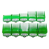 XHUENG [Home Appliance-Teile] 1. 0pcs. Friseur Shop Styling Guide Kamm Set Ölkopf Haarschneider Befestigung Friseur Clipper Hohe Qualität und Brandneu -Safety Material. (Color : Green)