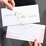 Gutscheine (50er Set) als Blanko Vorlage zum Ausfüllen für Nagelstudio, Friseur, Massage, Kosmetik | Gutscheinkarte, Geschenkg