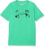 Under Armour Jungen UA Tech Big Logo SS Kurzarmshirt, Vapor Green, YXL
