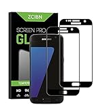 ZCIBN 2 Stück Panzerglas für Samsung Galaxy S7, 9H Härte, HD, Anti-Kratz, Blasenfrei, Einfach Installieren,for Samsung Galaxy S7