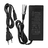 Wilktop 42V 2A Netzteil Ladegerät geeignet für 36V 10AH Lithium Ionen Elektroroller E-Bikes 2 R
