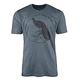 Darwin Evolution-Serie Pfau T-Shirt für Herren in Bester Q