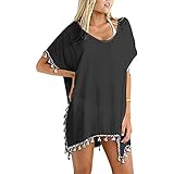 Lovelybam Women TopsChiffonLong SleevelessDailyLoose Blouses Tops (Black, Free Size)