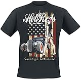 Markus Mayer Vintage Attitude Männer T-Shirt schwarz XXL 100% Baumwolle Biker, Rockabilly, Rockw