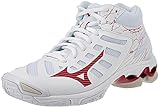 Mizuno Damen Wave Voltage Mid Volleyball-Schuh, Weißer, persischer Weißsand, 40 EU