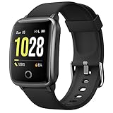 Willful Smartwatch,Smartwatch für Damen Herren,Wasserdicht IP68 Fitnessuhr Fitness Tracker mit Pulsuhr,Schrittzähler,Fitness Armband,11 Trainingsmodi Uhr,Anruf SMS SNS Beachten für iOS Android Handy